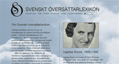 Desktop Screenshot of oversattarlexikon.se
