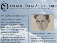 Tablet Screenshot of oversattarlexikon.se